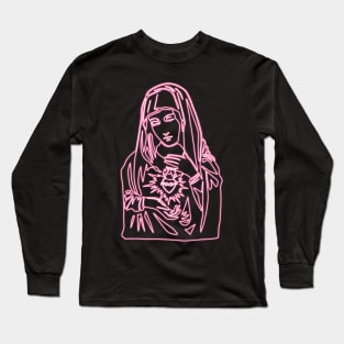 Virgin Mary Long Sleeve T-Shirt